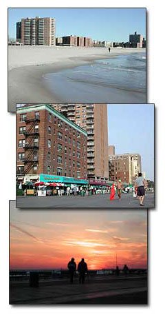 Brighton Beach NY boardwalk