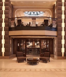 Carleton Hotel lobby view