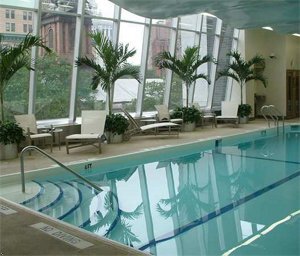 Millineum Hilton indoor pool