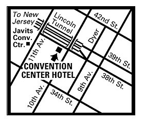 Map to Best Western 38th St.