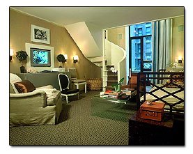 City Club Hotel suite